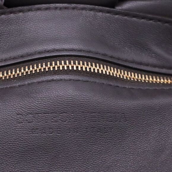 Bottega Veneta Cassette Chain Shoulder Bag in Dark Brown Lamb Leather - Picture 7 of 12